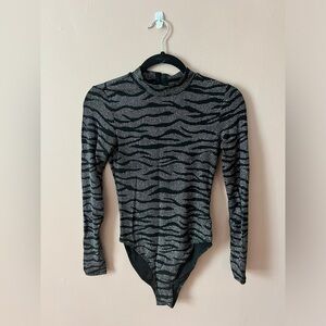 Zebra body suit